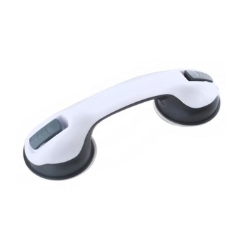 Maner cu ventuze Tiessa®, practic, alb, 29 cm Maner cu ventuze Tiessa®, practic, alb, 29 cm