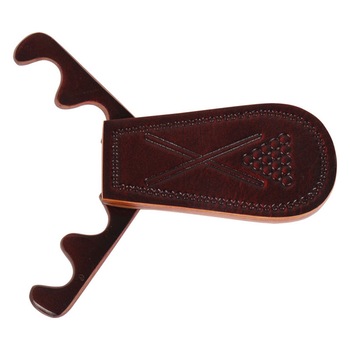 Suport 4 tacuri Buffalo Portable II 3202.013, Piele de bivol, Maro Suport 4 tacuri Buffalo Portable II 3202.013, Piele de bivol, Maro