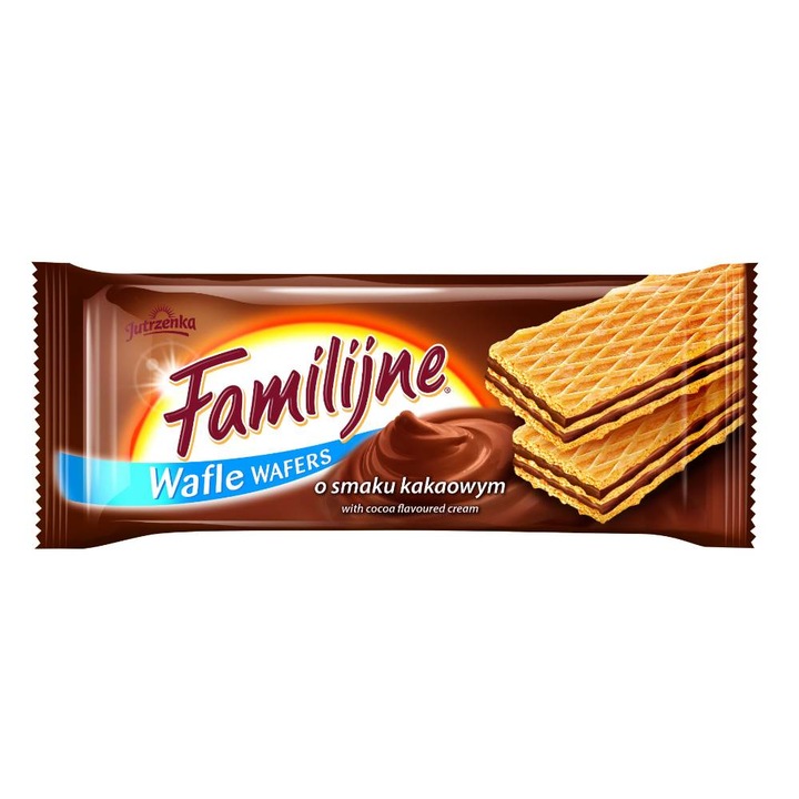 Napolitane Family’s Wafers cu Crema de Cacao, 180 g