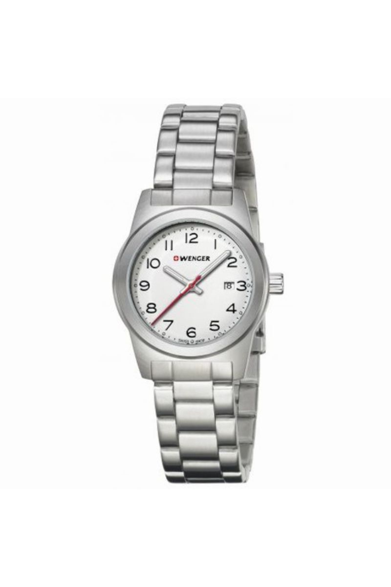 Ceas dama Wenger, 01.0411.134, Argintiu