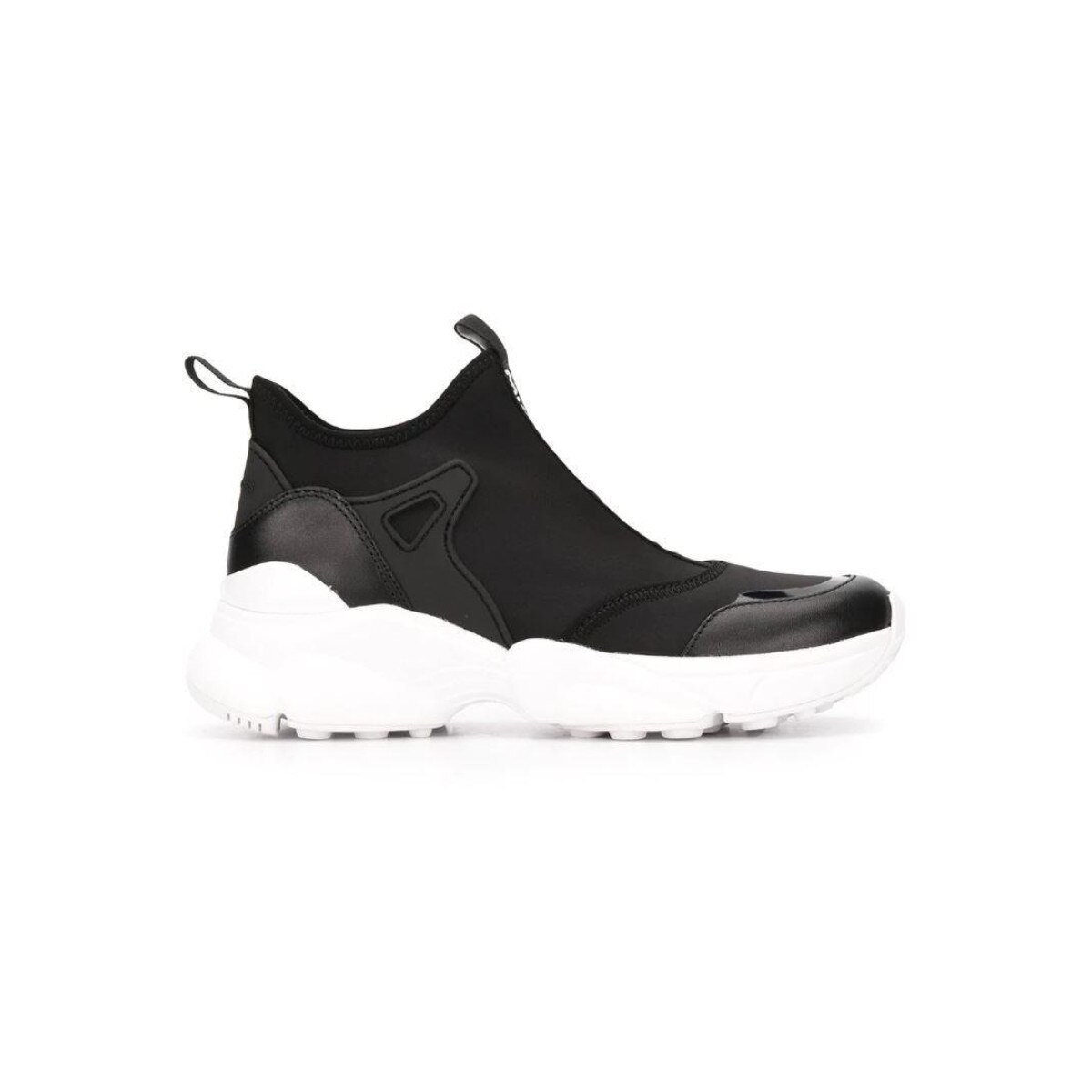 Pantofi sport dama, Michael Kors, Willow Slip On Trainers, Piele ecologica, Negru