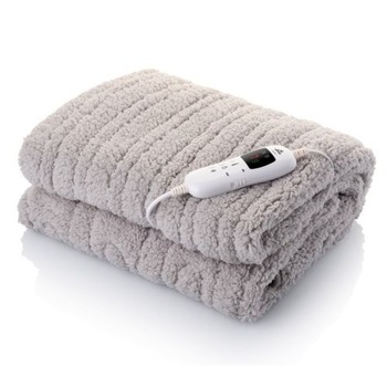 Patura cu incalzire electrica ETA Shaggy 4325, 130X160 cm, 120 W, 9 niveluri de temperatura, gri Patura cu incalzire electrica ETA Shaggy 4325, 130X160 cm, 120 W, 9 niveluri de temperatura, gri