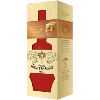 Pachet Amaro Montenegro 23 %, 0.7 l + Pahar Pachet Amaro Montenegro 23 %, 0.7 l + Pahar