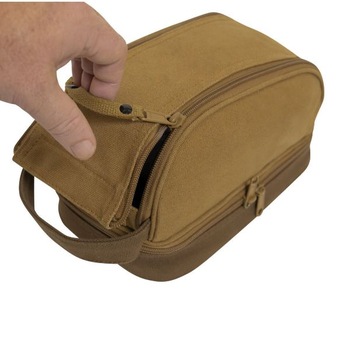 Geanta de cosmetice pentru barbati, Culoare Maro, Marime 26,67 cm X 13,97 cm X 15,87 cm Geanta de cosmetice pentru barbati, Culoare Maro, Marime 26,67 cm X 13,97 cm X 15,87 cm