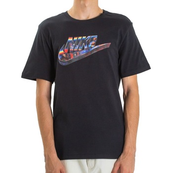 Tricou Nike Sportswear Woldwide DJ1369-010, Barbati, Negru, 2XL Tricou Nike Sportswear Woldwide DJ1369-010, Barbati, Negru, 2XL