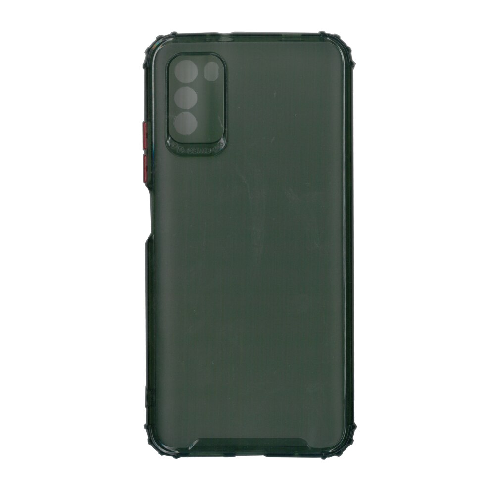 Husa din silicon anti crack, pentru Xiaomi Redmi 9T, verde