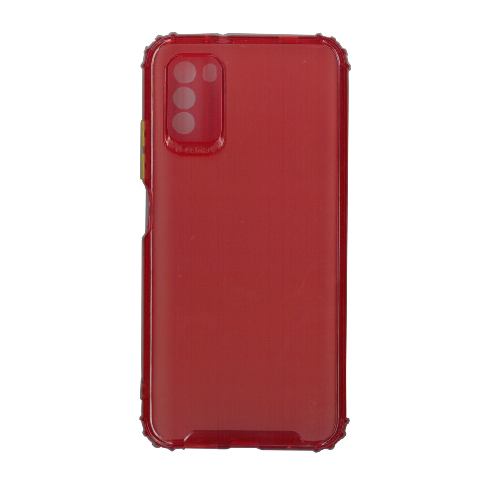 Husa din silicon anti crack, pentru Xiaomi Redmi 9T, rosu