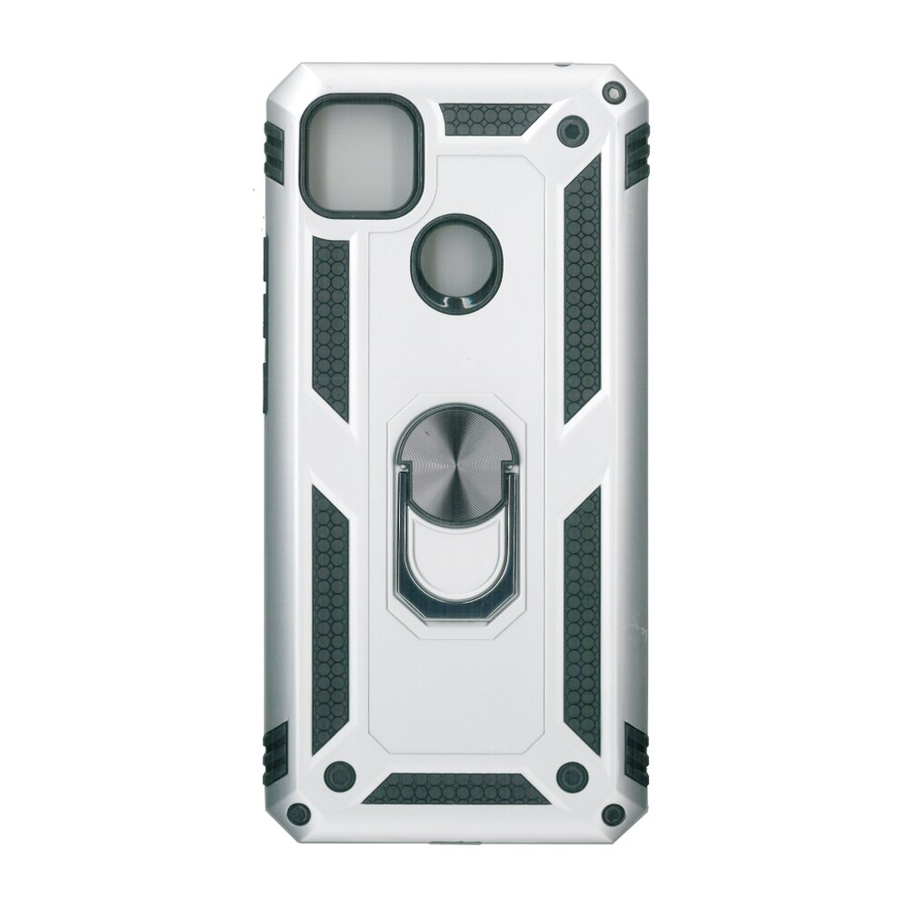 Husa protectie spate anti-shock iring, pentru Xiaomi Redmi 9C, silver