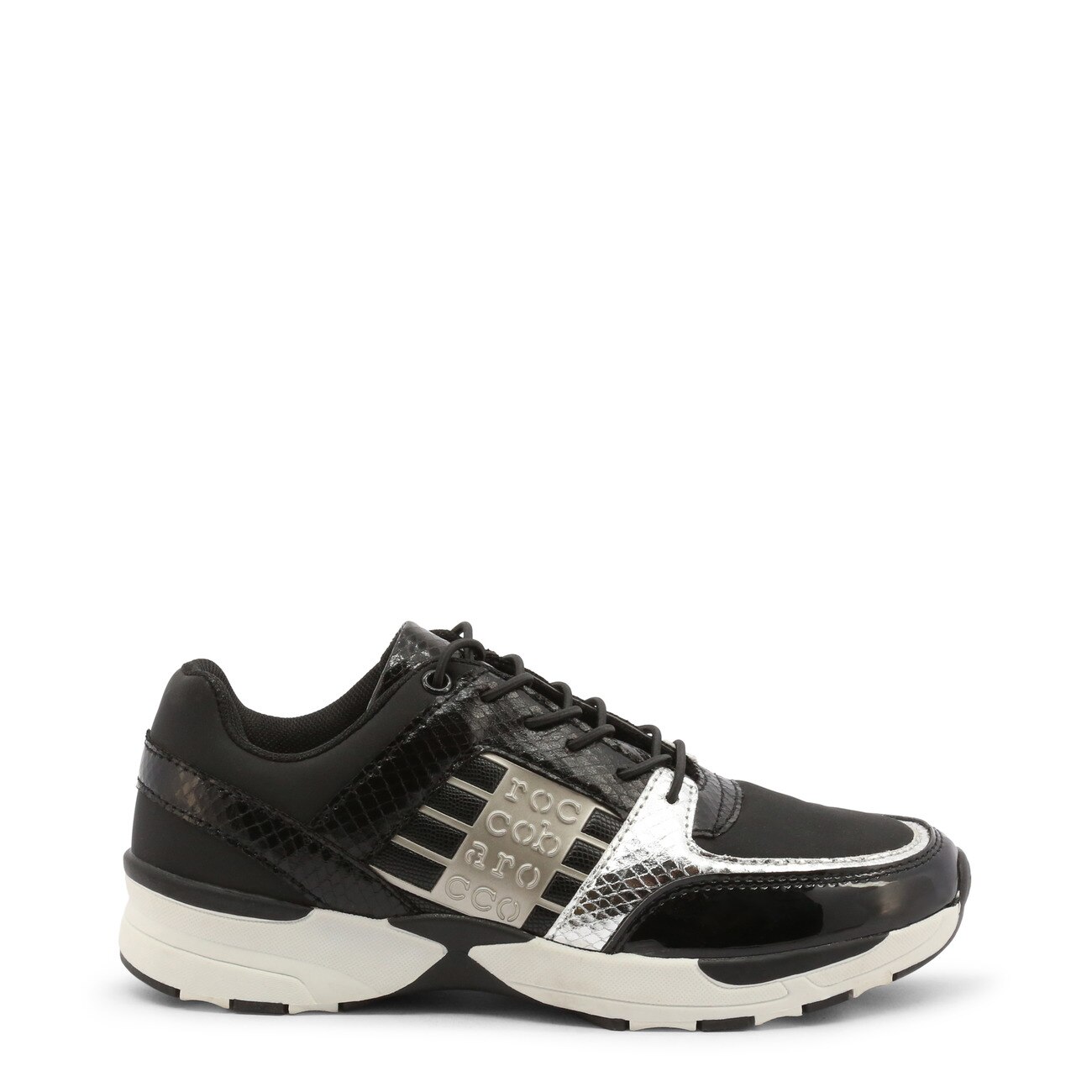 Pantofi sport femei Roccobarocco model ROSC22601MET, Negru, Negru