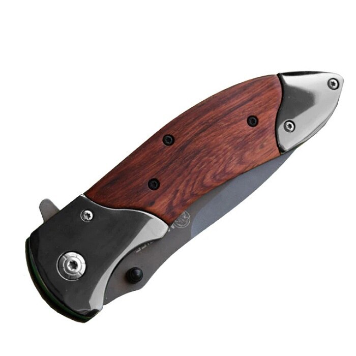 Cutit briceag Mastiff 22 cm, model Wood Edition