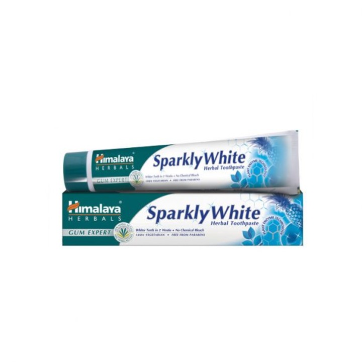 Himalaya Sparkly White fehérítő gyógynövényes fogkrém 40g