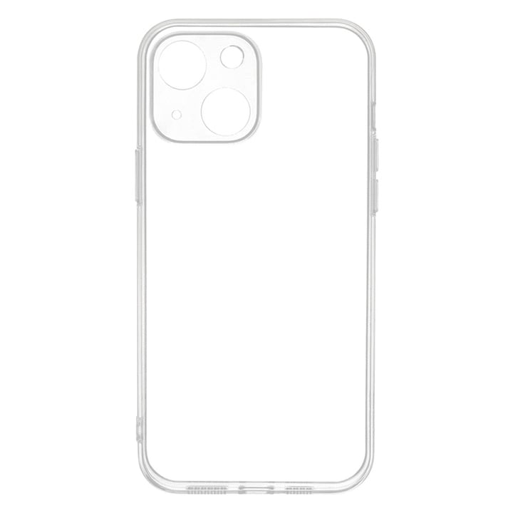 Husa pentru iPhone 14 - Clear, Ultrasubtire, din silicon gel, cu decupaje la camere, 0.3mm, Gekko, Transparenta