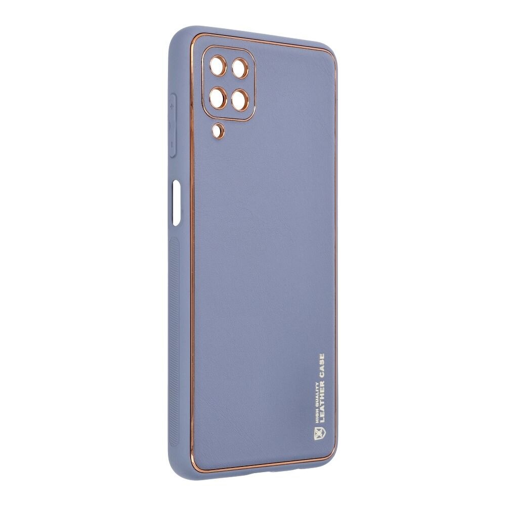 Husa Pentru Samsung Galaxy a12,Leather Forcell,Bleumarin