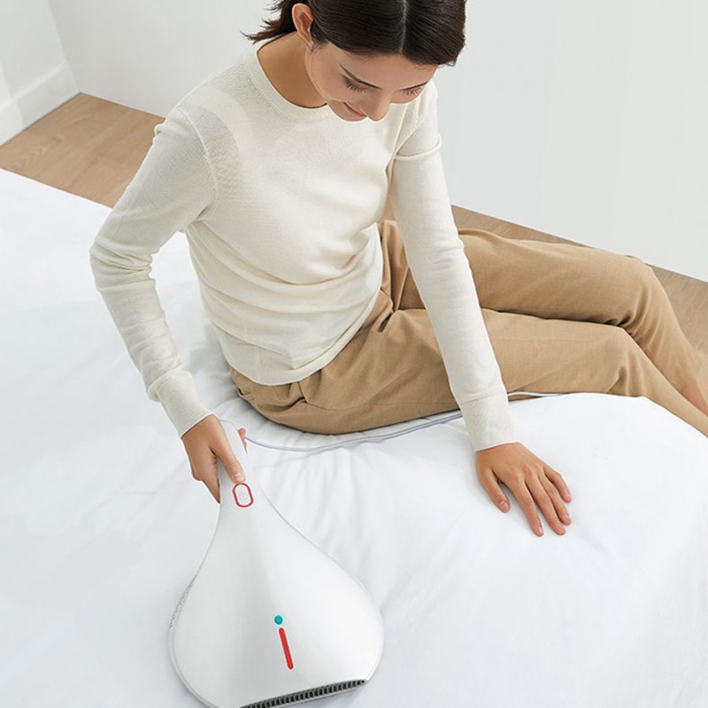 Aspirator Xiaomi Deerma, sterilizare germicida cu lumina UVC, 450W, vacuum, jet aer cald 50 grade, 8000 rpm, filtru HEPA