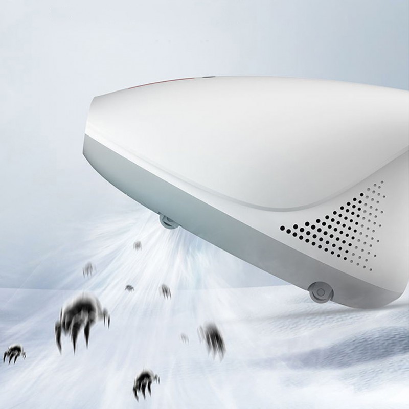 Aspirator Xiaomi Deerma, sterilizare germicida cu lumina UVC, 450W, vacuum, jet aer cald 50 grade, 8000 rpm, filtru HEPA