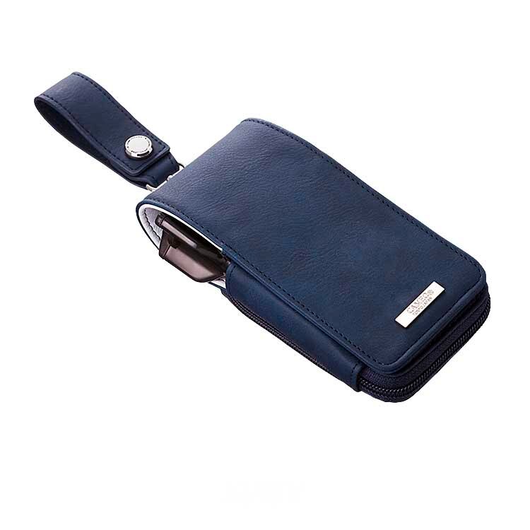 Cutie sageti Darts, Dardera Cameo, Garment, 15x8x5 cm, Albastru inchis