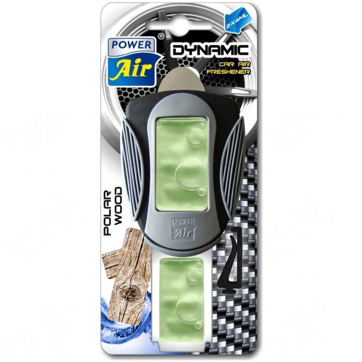 Odorizant auto pentru gura ventilatie Power Air, aroma polar wood