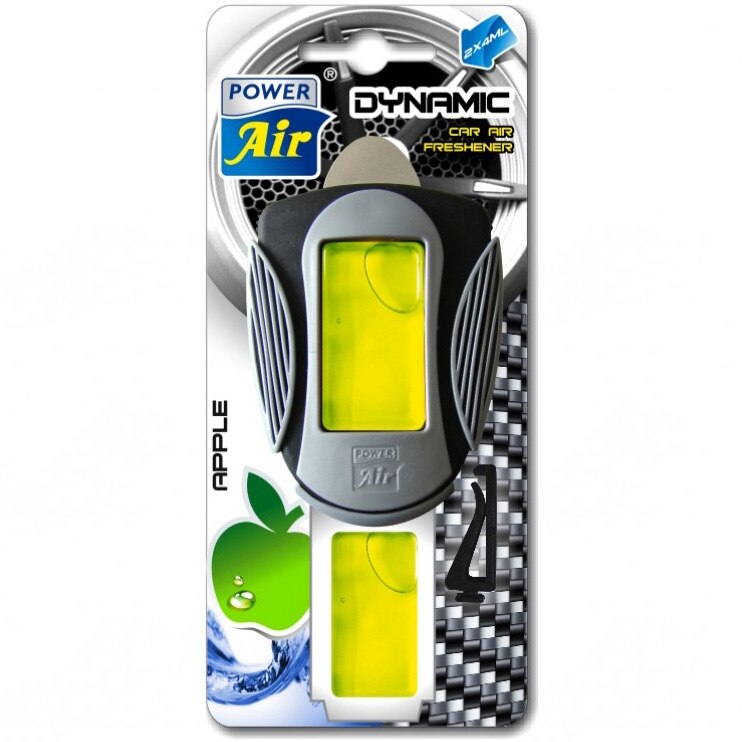 Odorizant auto pentru gura ventilatie Power Air, aroma apple