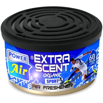 Odorizant auto Power Air , tip cutie, eliminare treptata parfum, aroma extra scent sport Odorizant auto Power Air , tip cutie, eliminare treptata parfum, aroma extra scent sport