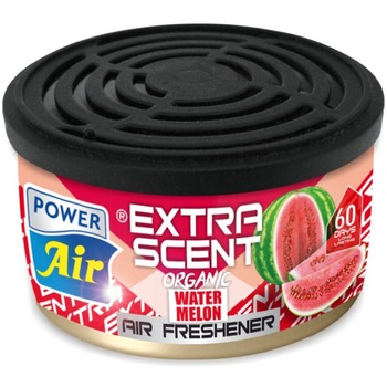 Odorizant auto Power Air, tip cutie, eliminare treptata parfum, aroma extra scent watermelon