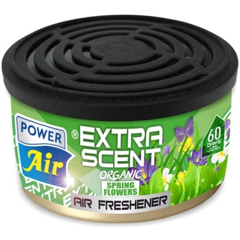 Odorizant auto Power Air, tip cutie, eliminare treptata parfum, extra scent spring flowers