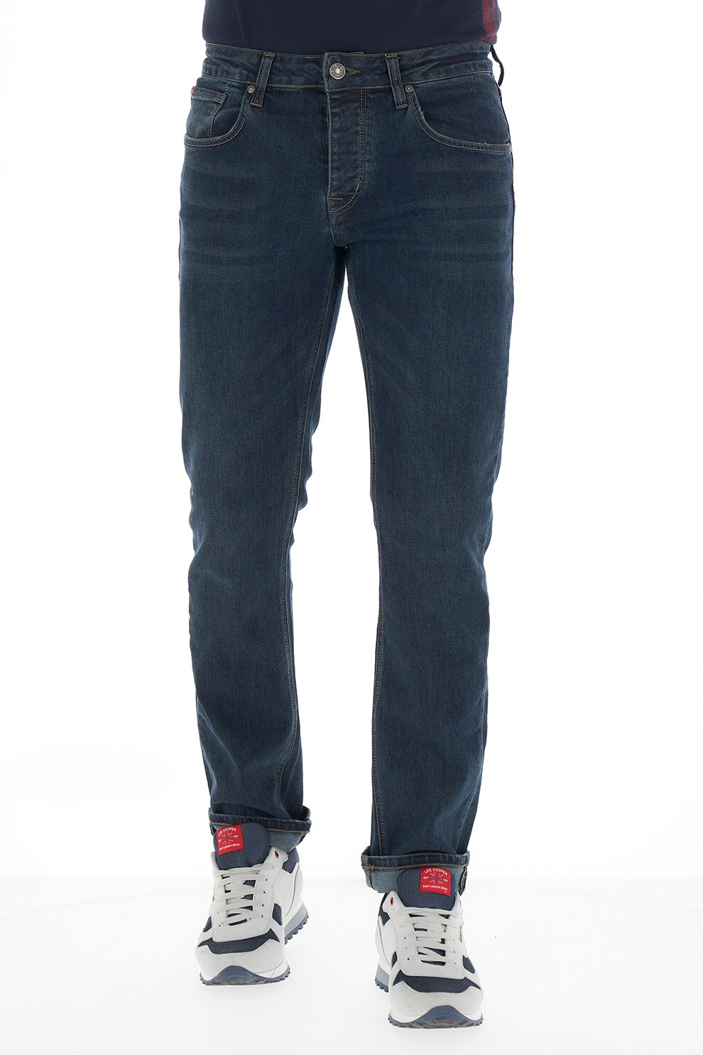 Lee Cooper, Blugi drepti cu 5 buzunare, Albastru inchis