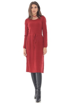 Rochie, ROH DR4330, cu fusta plisata Rochie, ROH DR4330, cu fusta plisata