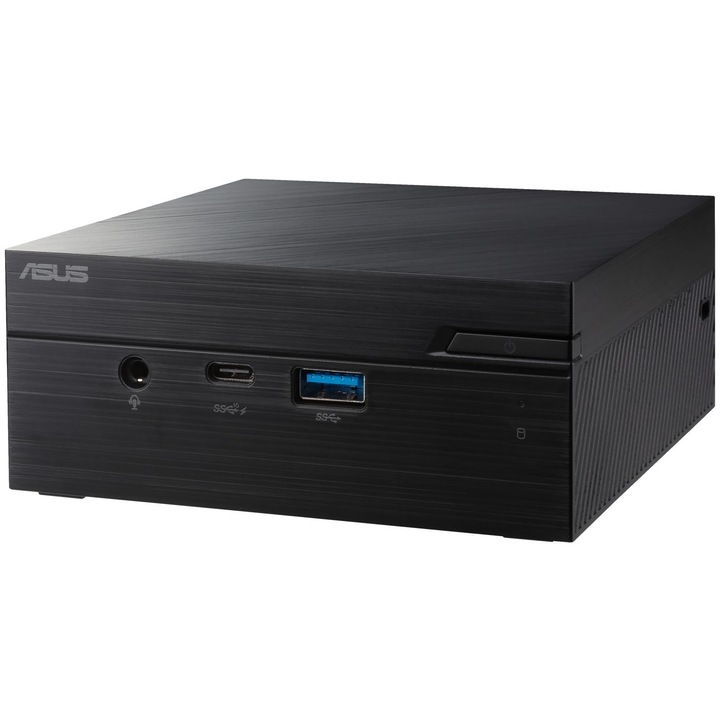 Настолен компютър ASUS PN41-BBC129MVS1 Mini, Процесор Intel Celeron N4500 (1.1/2.8GHz, 4M), 0 GB, 256 GB SSD M.2 NVMe, Intel UHD Graphics, Windows 11 Home