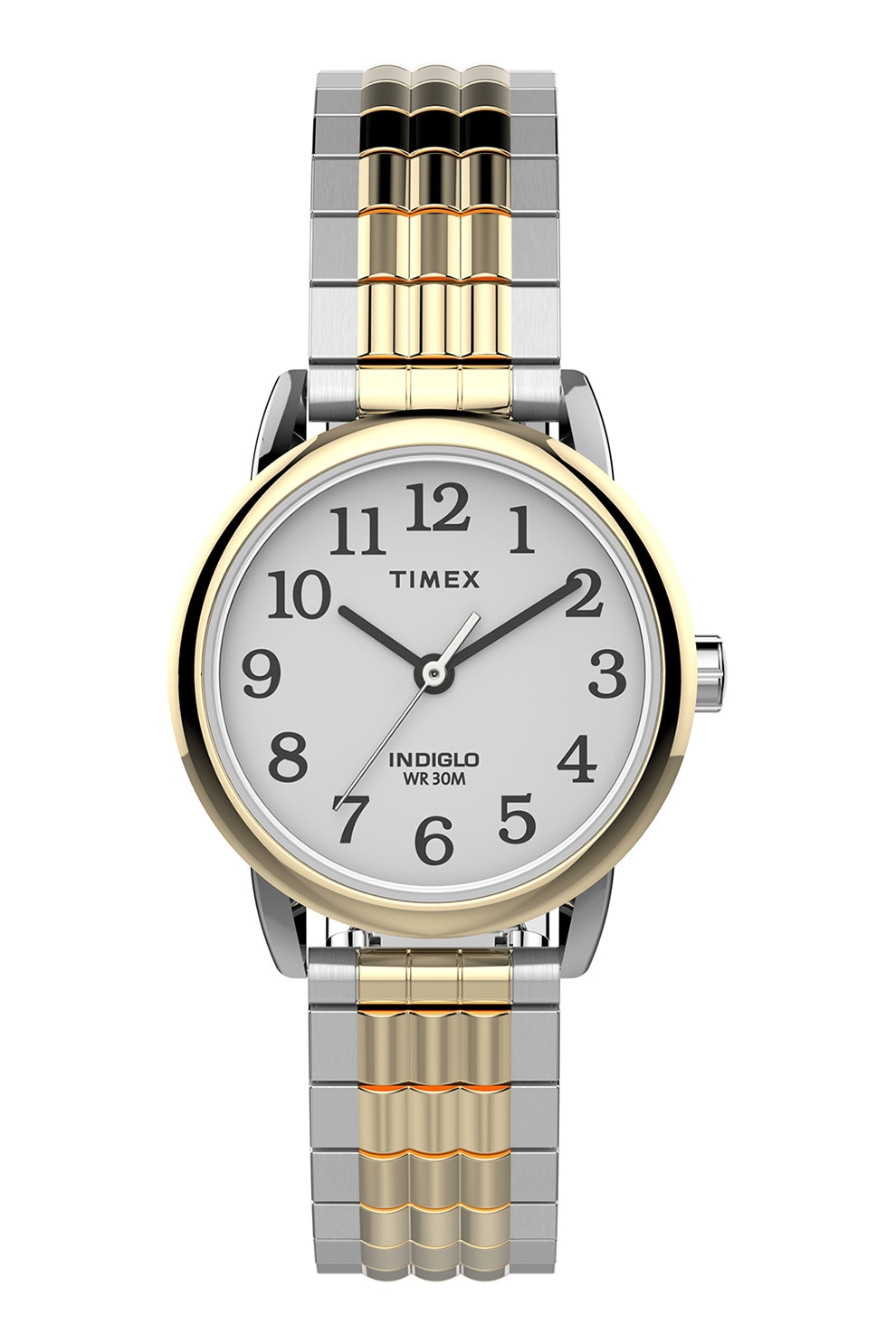 Timex, Ceas quartz Easy Reader, 25 MM, Auriu/Argintiu