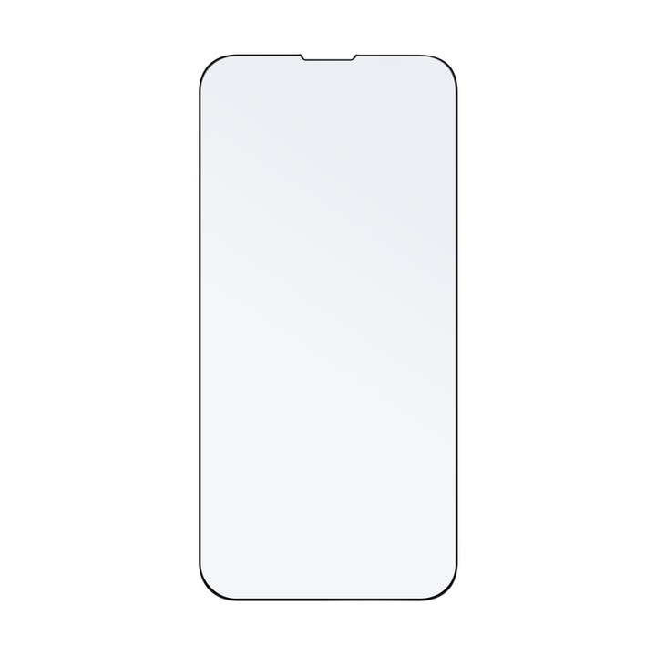 Folie de protectie Full-Cover pentru Apple iPhone 13 Pro Max, Fixed, Sticla securizata, Negru