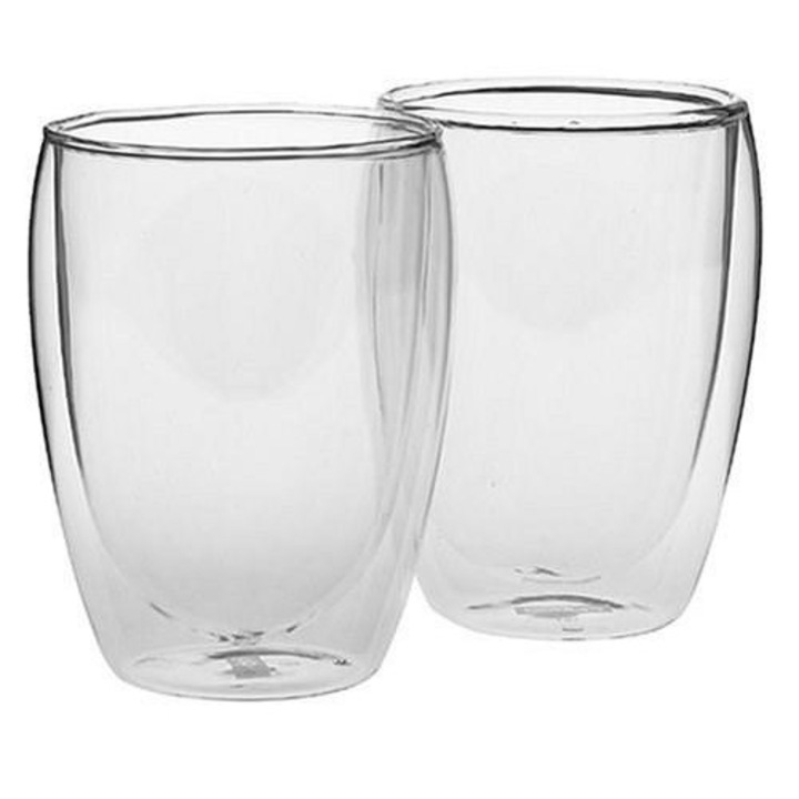 Set 2 pahare Bodum Pavina, 350 ml