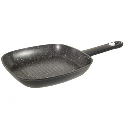 Tigaie Grill Marburg+, aluminiu, invelis Procalon Plus, 24X24 cm