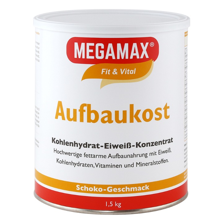 Supliment alimentar nutritiv, Megamax, Aroma ciocolata, 1.5 kg