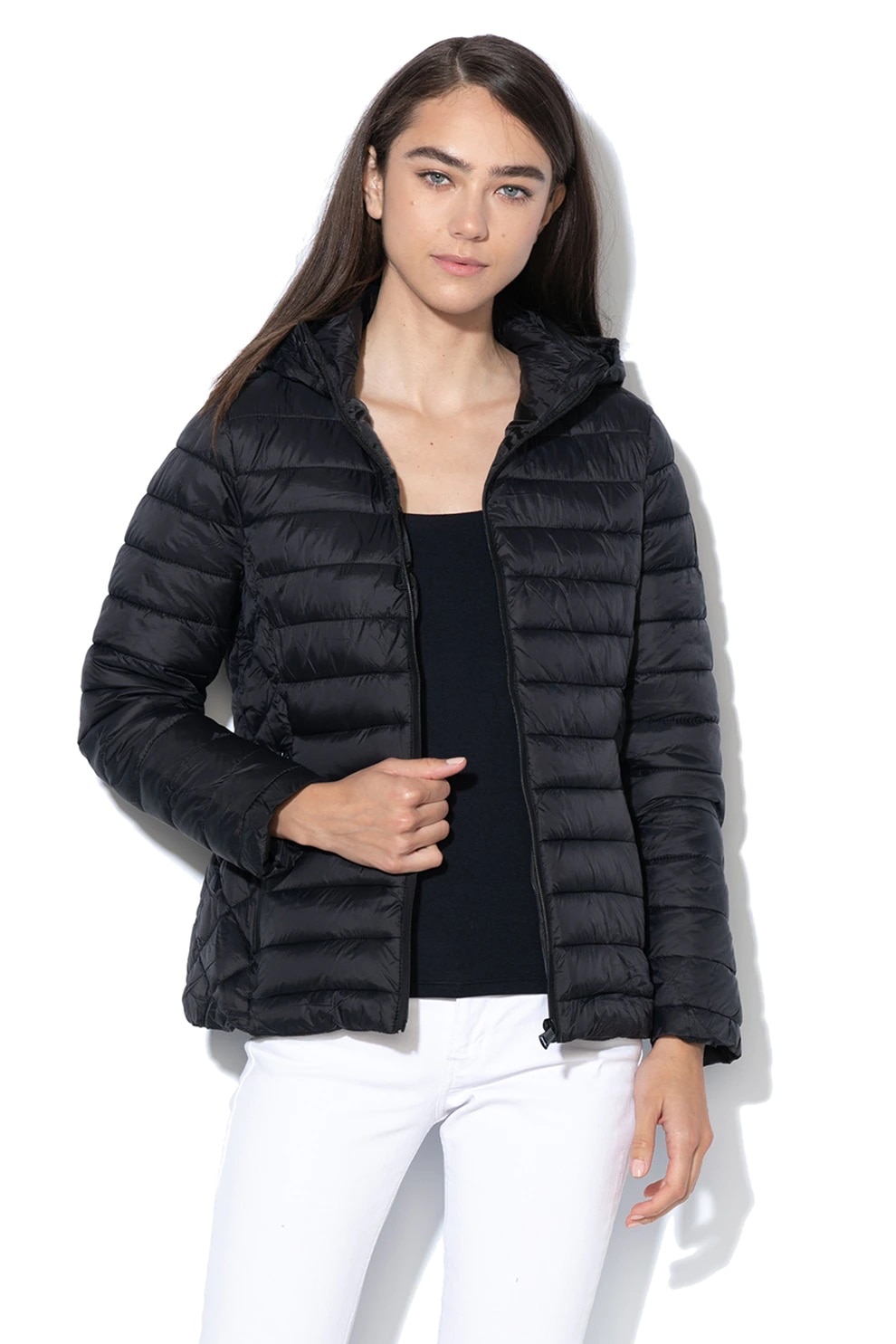 Geaca , Geographical Norway , Cu gluga detasabila, Negru