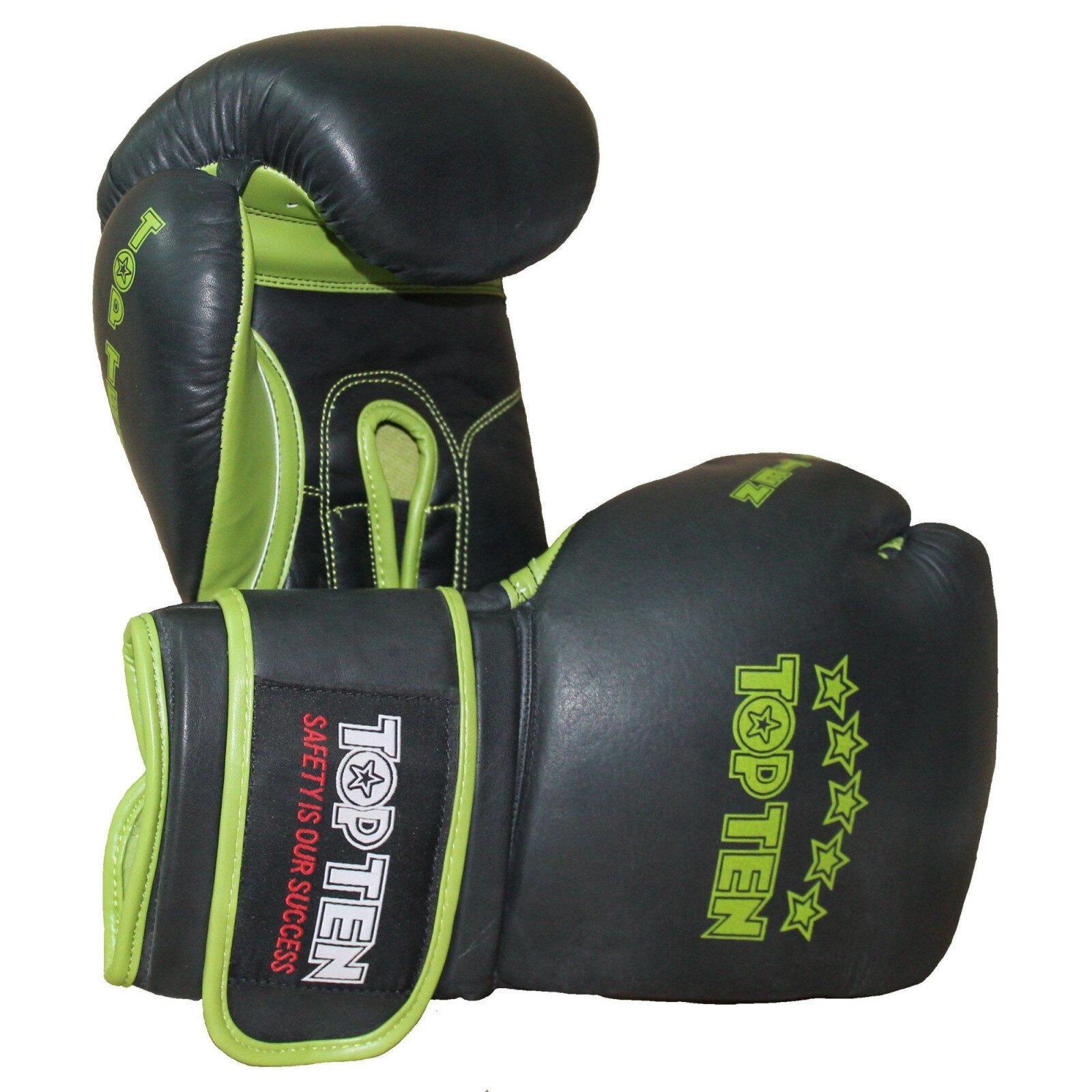 Manusi box “Elite” Negru/Verde 16 OZ