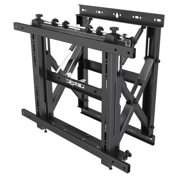 Стойка за стена Equip 650325, 19"-70", 50 кг, накланяне/завъртане, черна