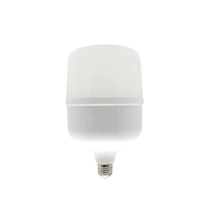 Bec LED RFAN, E27, Forma Cilindrica, 60W, 4000 Lm, Lumina Alb Rece 6500K