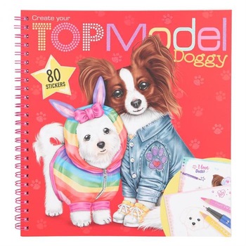 Carte de Colorat Topmodel Doggy 82 de pagini Carte de Colorat Topmodel Doggy 82 de pagini