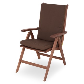 Scaun pliabil cu spatar inalt gradina/terasa Maison Mex MALACCA L 61,5 l 75 H 104,5 mahon Scaun pliabil cu spatar inalt gradina/terasa Maison Mex MALACCA L 61,5 l 75 H 104,5 mahon