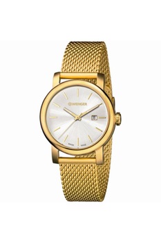 Ceas dama Wenger, 01.1021.118, Auriu Ceas dama Wenger, 01.1021.118, Auriu