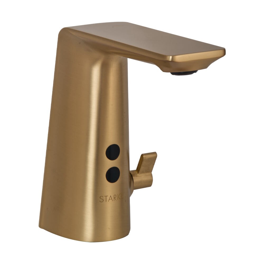 Baterie Lavoar cu Senzor, Alama Sanitara, Auriu Mat, RW-190GDM