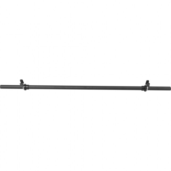 Bara aerobic 130 cm cu cleme 30/31 mm, Gorilla Sports, Negru