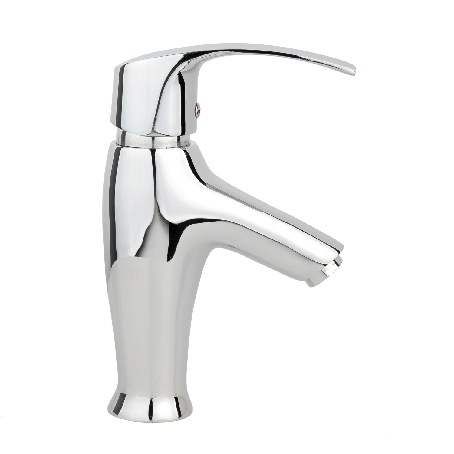 Baterie lavoar TRENDY'S , inaltime medie crom lucios