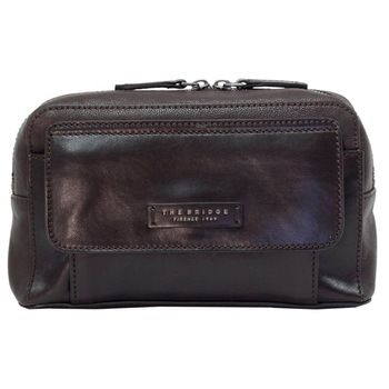 Borseta de brau THE BRIDGE din piele naturala, 073112BX, maro Borseta de brau THE BRIDGE din piele naturala, 073112BX, maro