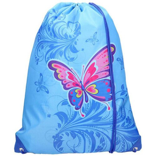 Sac de umar cu snur Fluture, Spirit, 47 x 34 cm