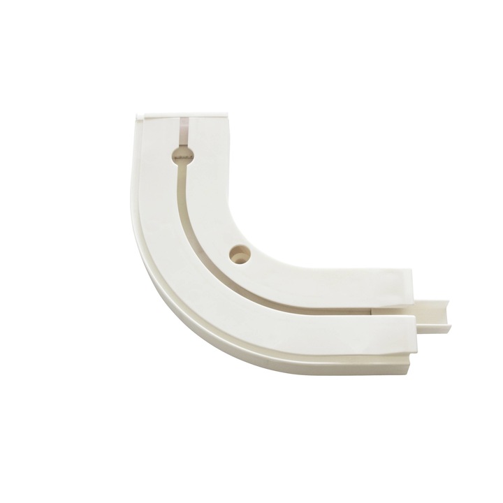 Coltare de finisare Sunpro, pentru cornisa PVC cu 1 canal, 2 buc