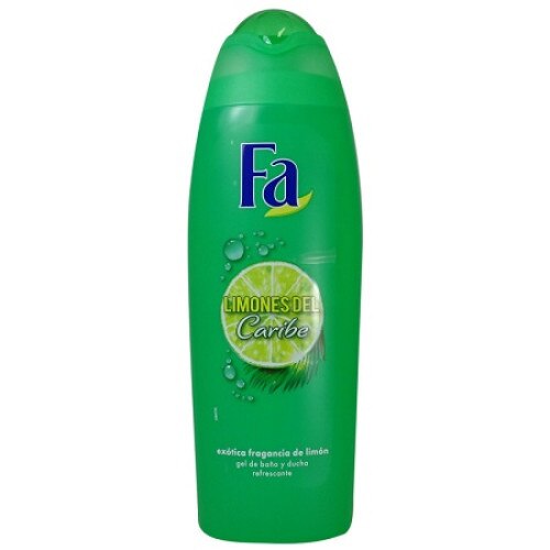 Gel de dus Fa Limones del Caribe, 550 ml