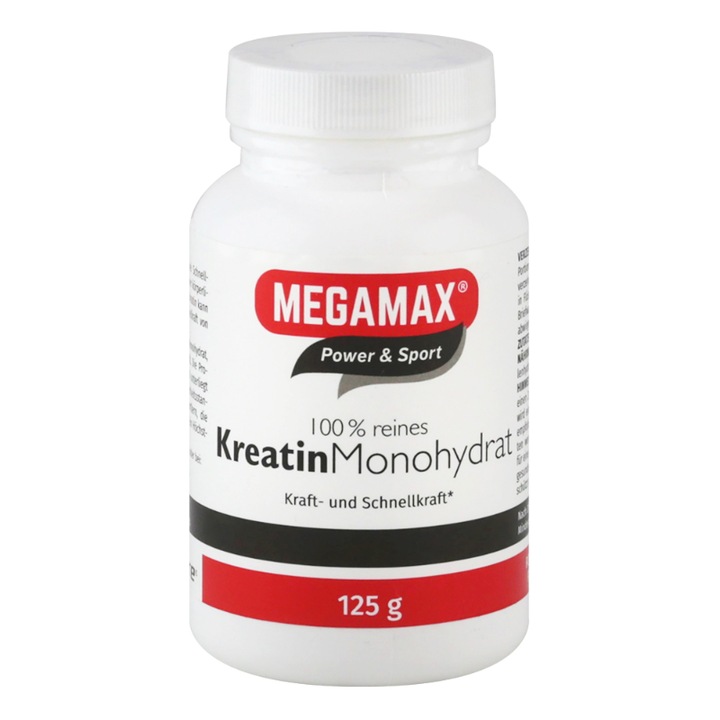 Creatina vegana 100% pura, Megamax, 125 g