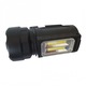 Преносим ултраярък LED фенер COB, SS-5928-1, черен цвят