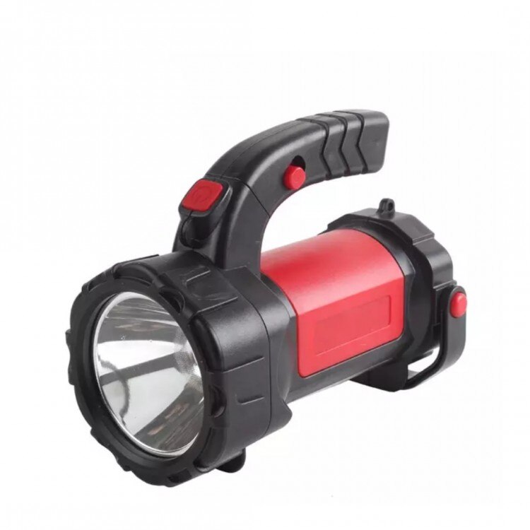 Lanterna LUX reincarcabila LED COB, T-80, culoare rosu/negru